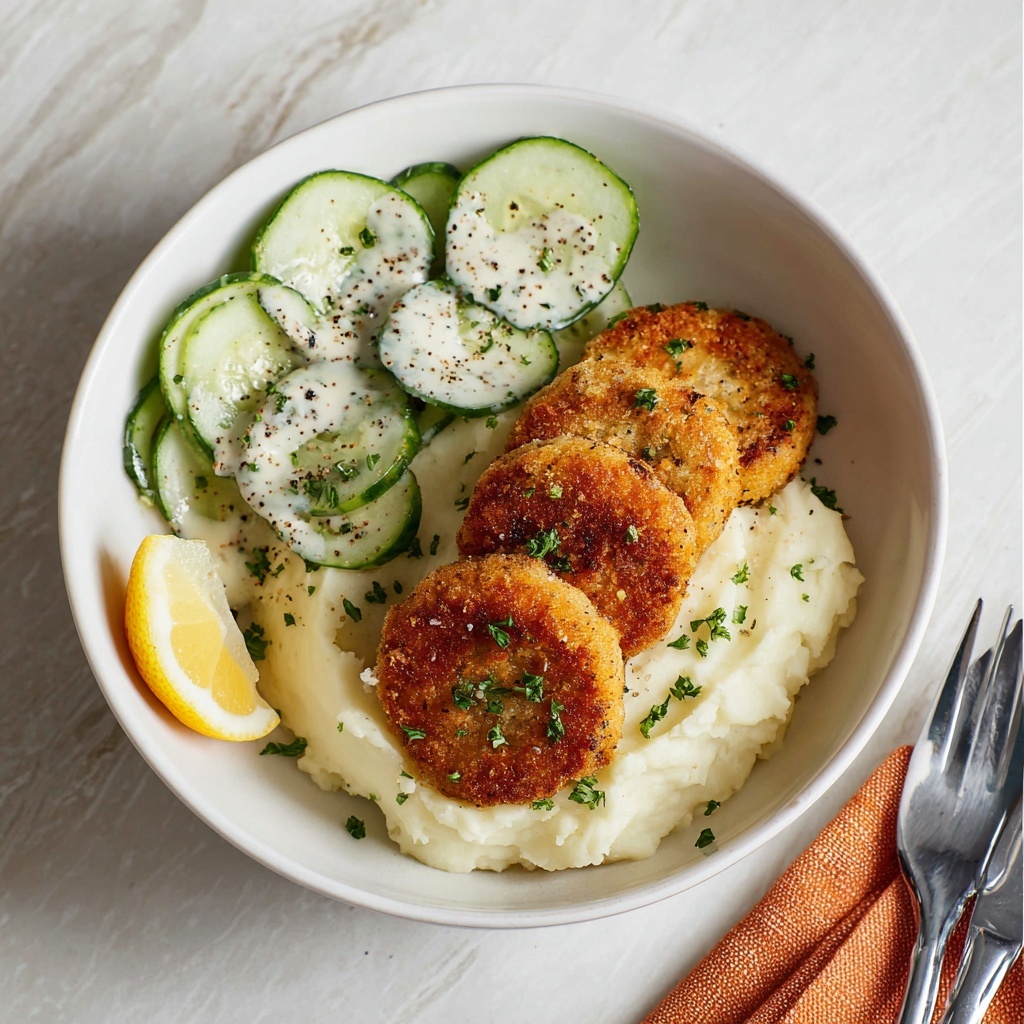 Baked Chicken Rissoles Recipe - Recipe Image