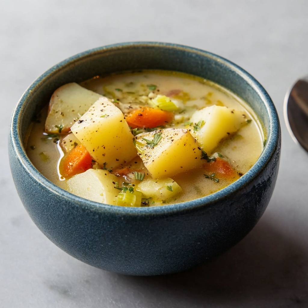 Vegan Potato Soup Recipe - Recipe Image