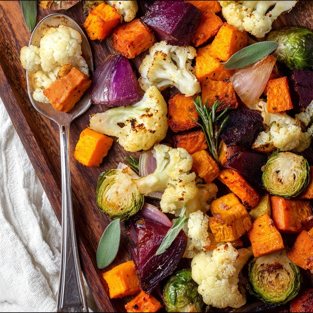 Roasted Vegetable Medley with Rosemary and Lemon Recipe - Recipe Image