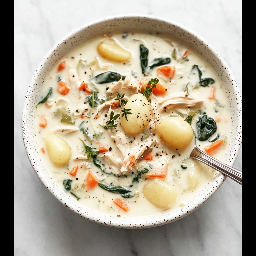 Olive Garden Chicken Gnocchi Soup Recipe - Recipe Image