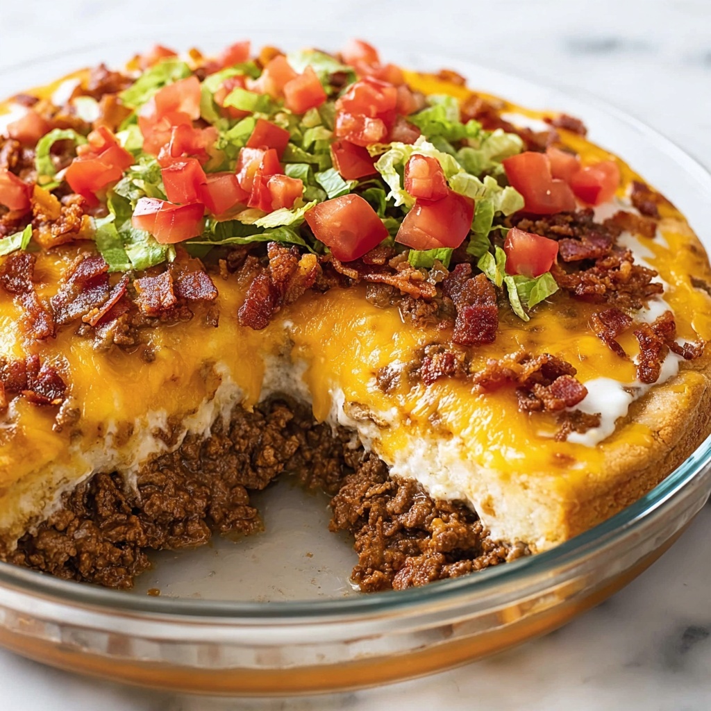 Cheeseburger Pie Recipe - Recipe Image