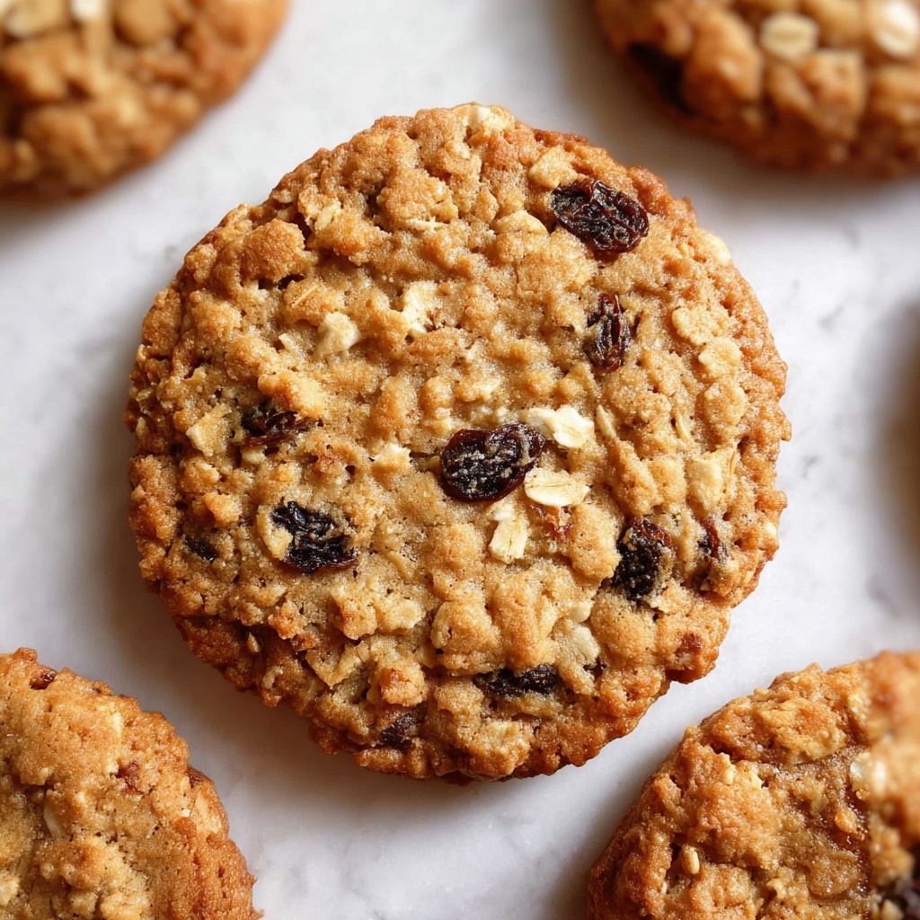Vegan Oatmeal Raisin Cookies Recipe - Recipe Image