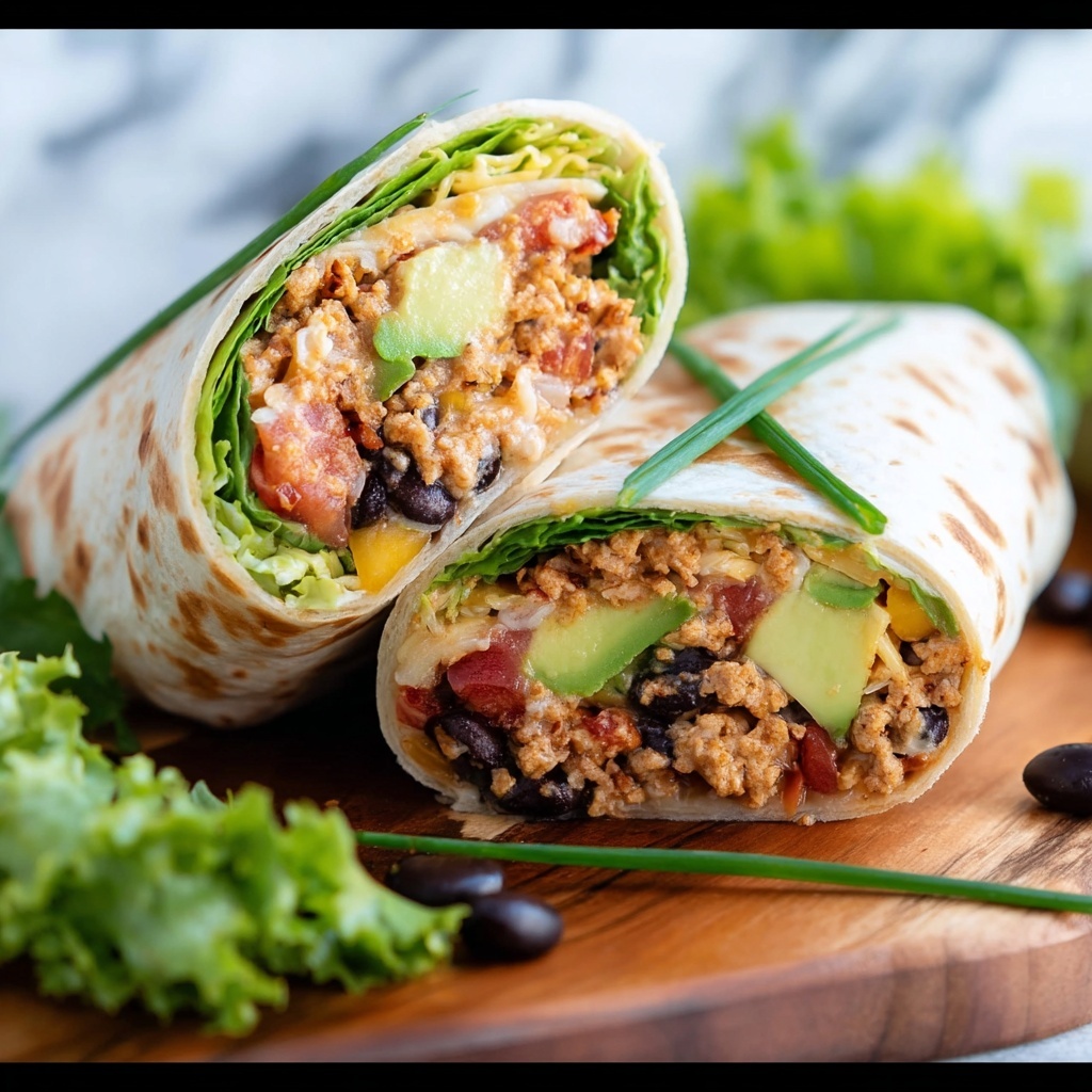 Keto Beef Burritos with Avocado and Salsa Recipe - Recipe Image