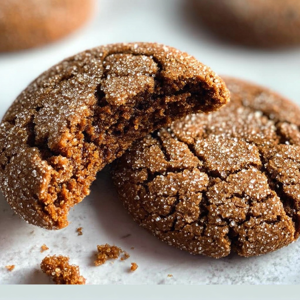 Super Soft Molasses Cookies Recipe - Recipe Image