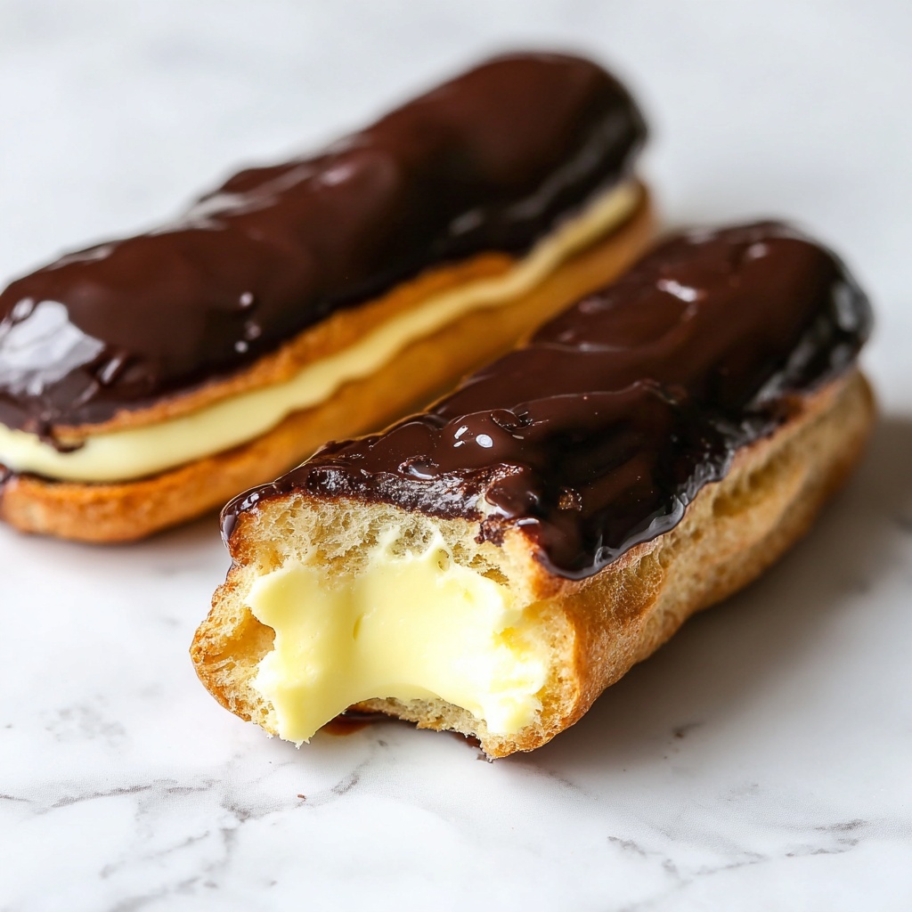 Chocolate Eclairs Recipe - Recipe Image