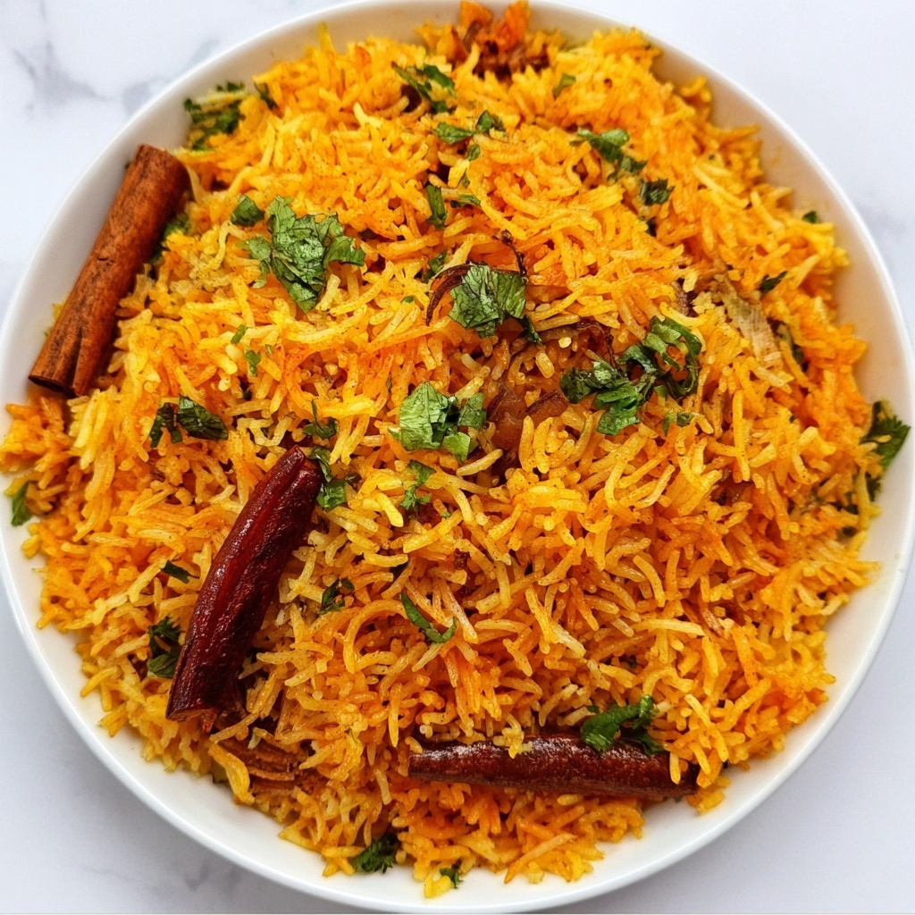 Malaysian Tomato Rice (Nasi Tomato) Recipe - Recipe Image