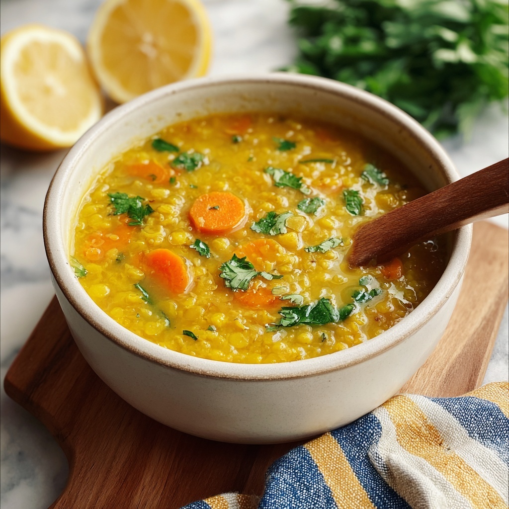 One-Pot Golden Lentil Soup Recipe - Recipe Image