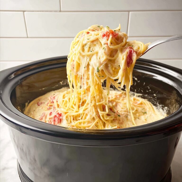 Crockpot Chicken Spaghetti Recipe