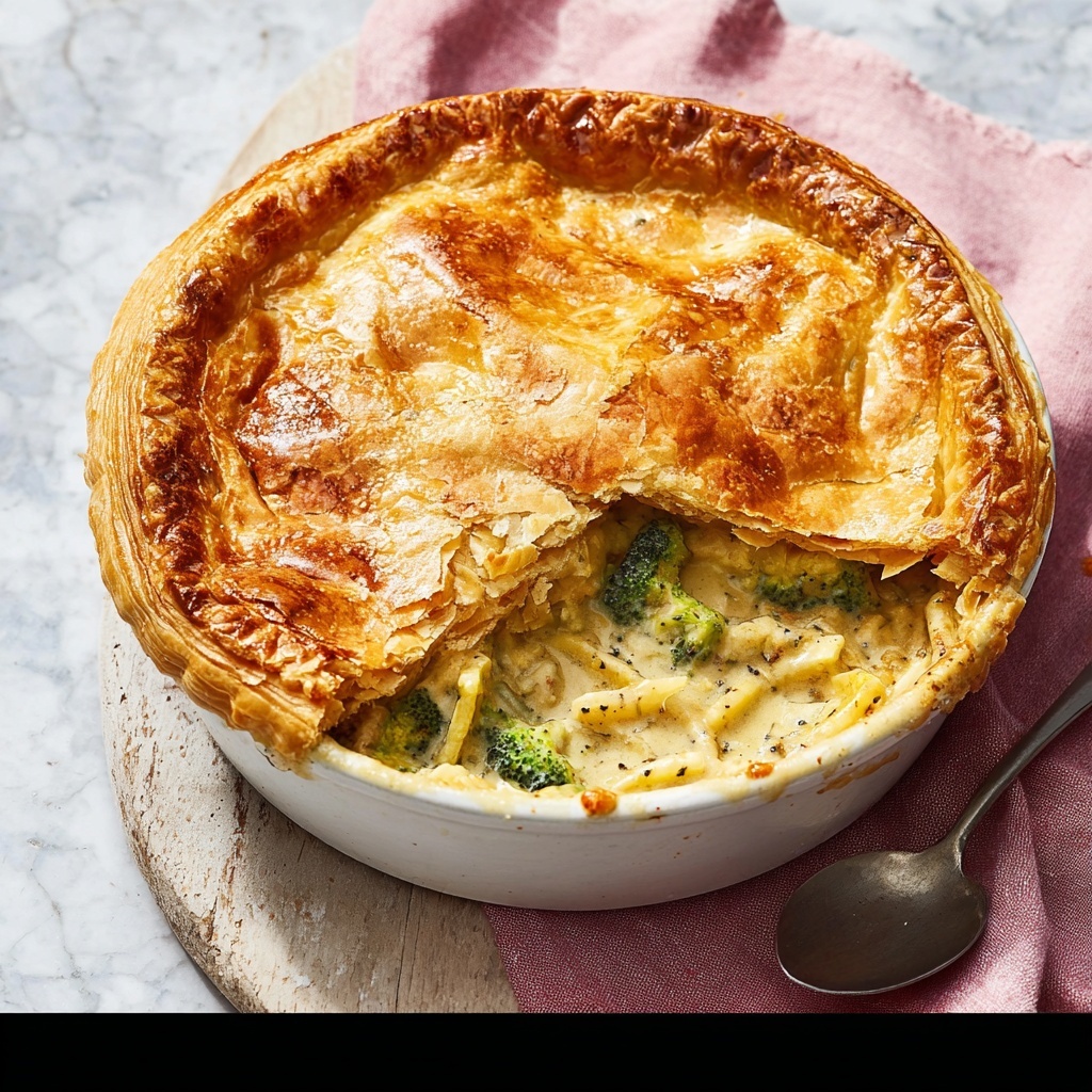 Chicken Broccoli Pot Pie Recipe - Recipe Image