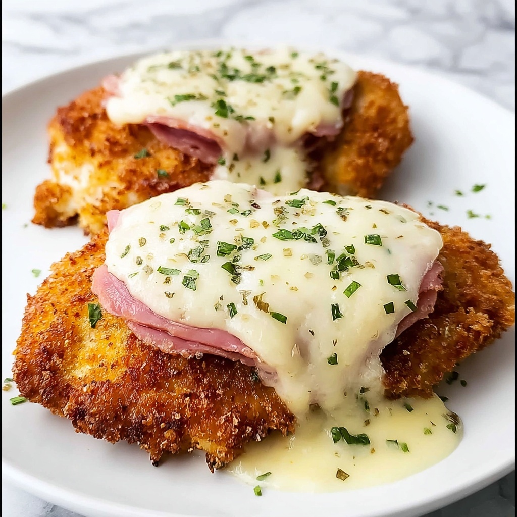 Skillet Chicken Cordon Bleu Recipe - Recipe Image