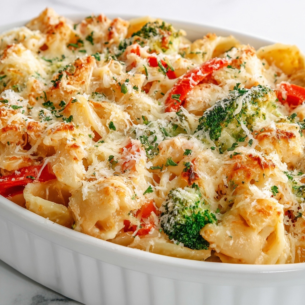 Cajun Cream Cheese Chicken Pasta Bake Recipe - Recipe Image