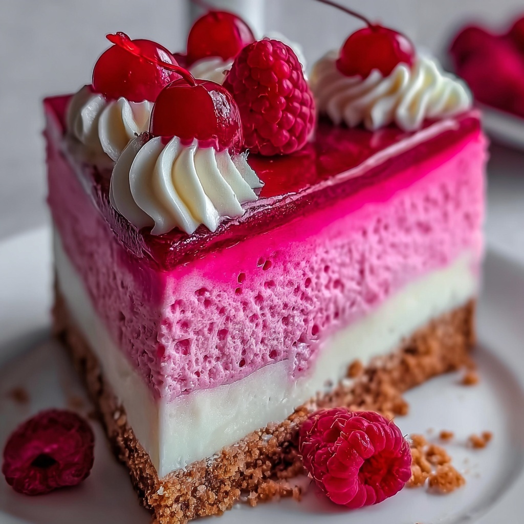 Pink Velvet Raspberry Cheesecake Recipe - Recipe Image
