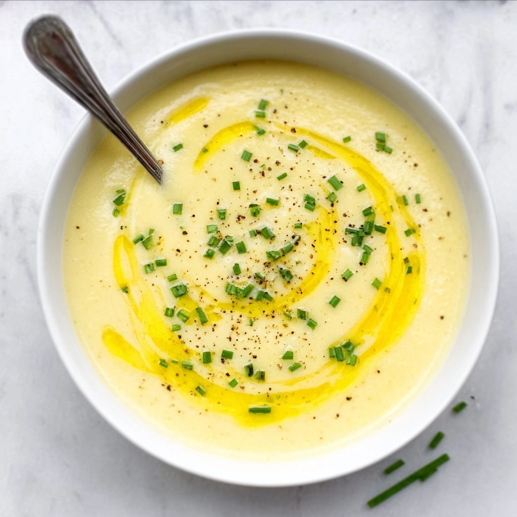 Creamy Potato and Leek Soup Recipe - Recipe Image