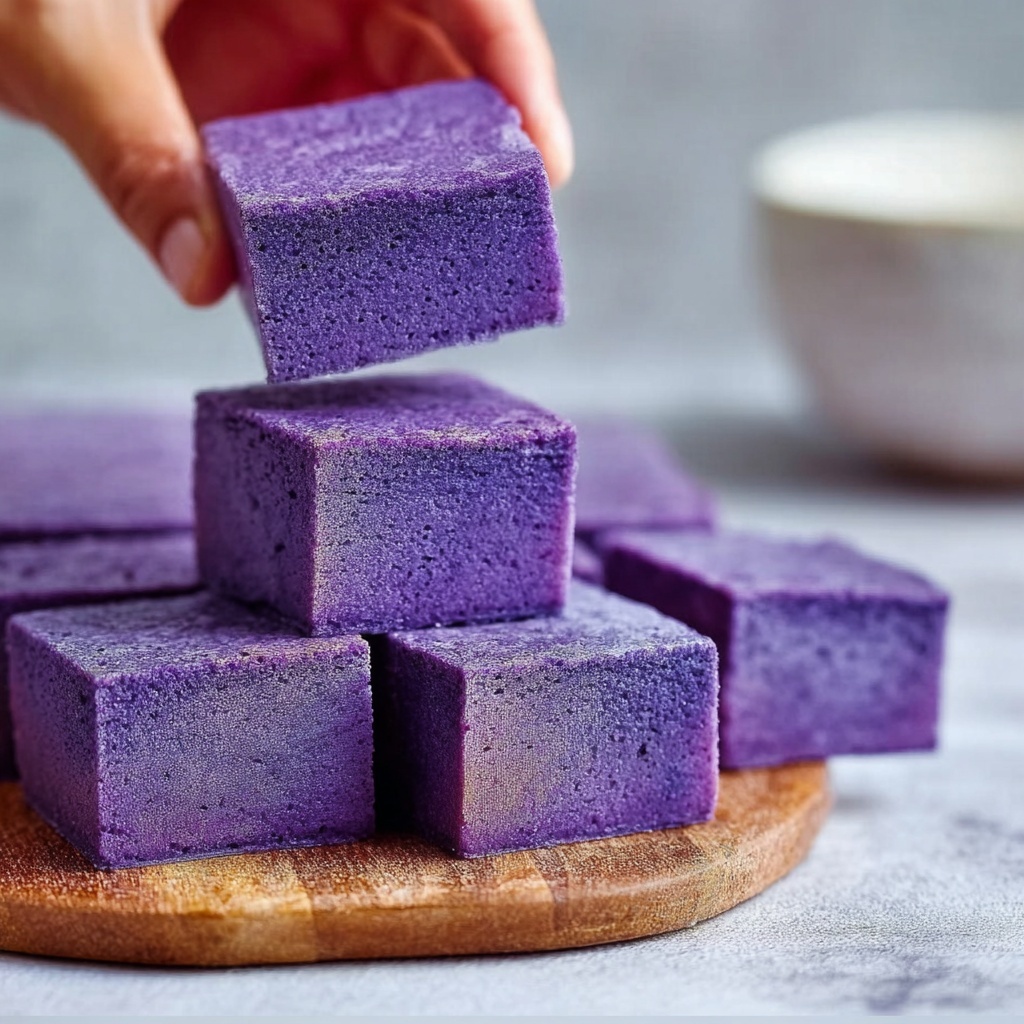 Ube Mochi Cake Recipe - Recipe Image