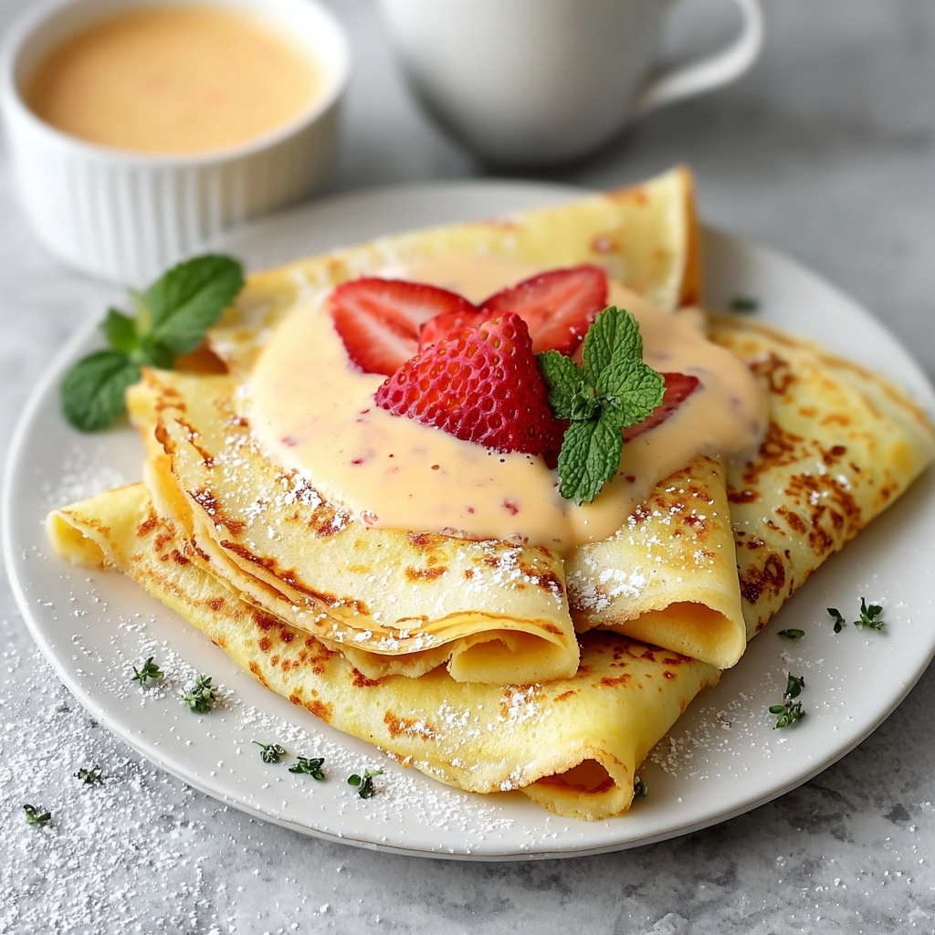 Irresistible Savory Breakfast Crepes You’ll Love to Customize - Recipe Image