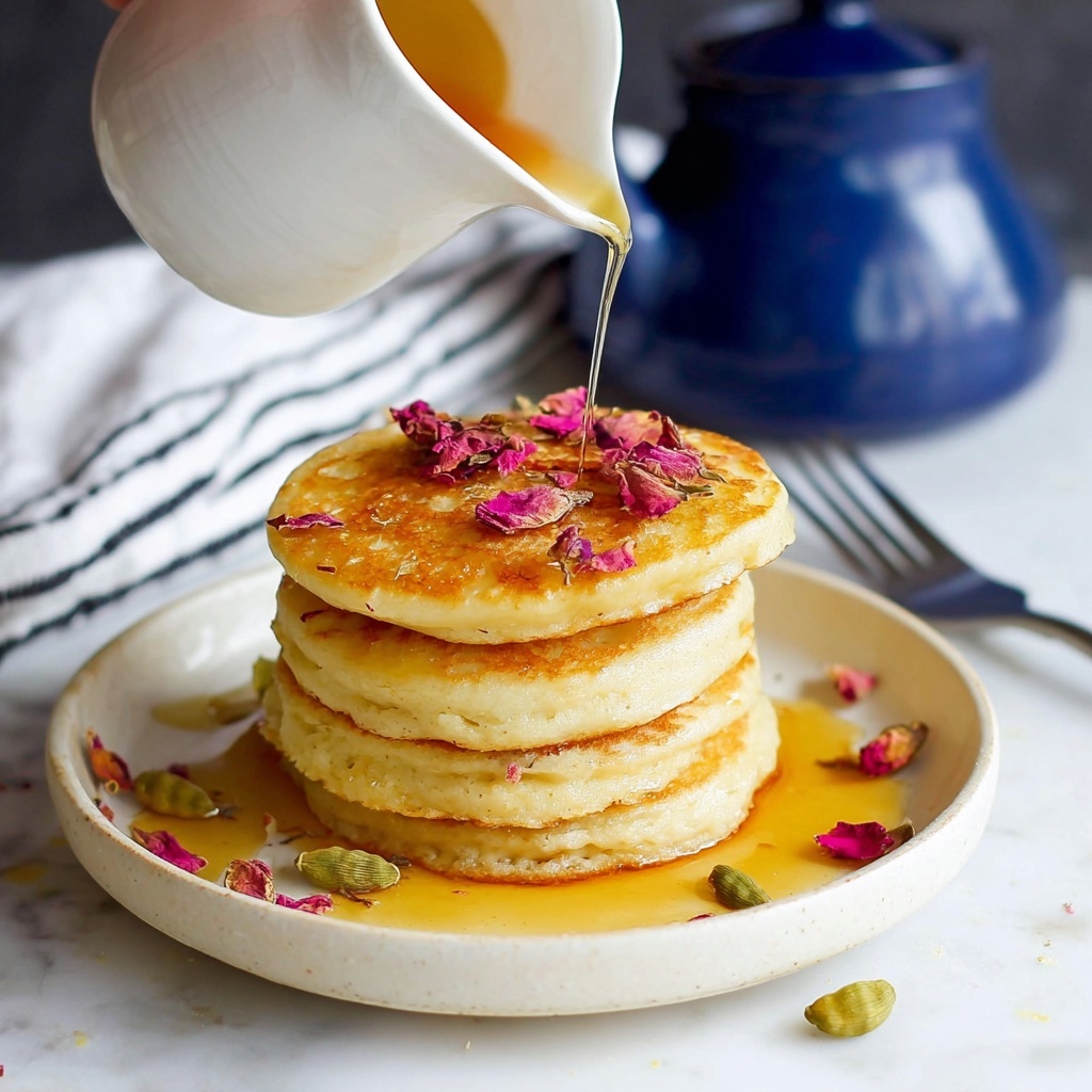 Rose Water Water Pancakes Recipe - Recipe Image
