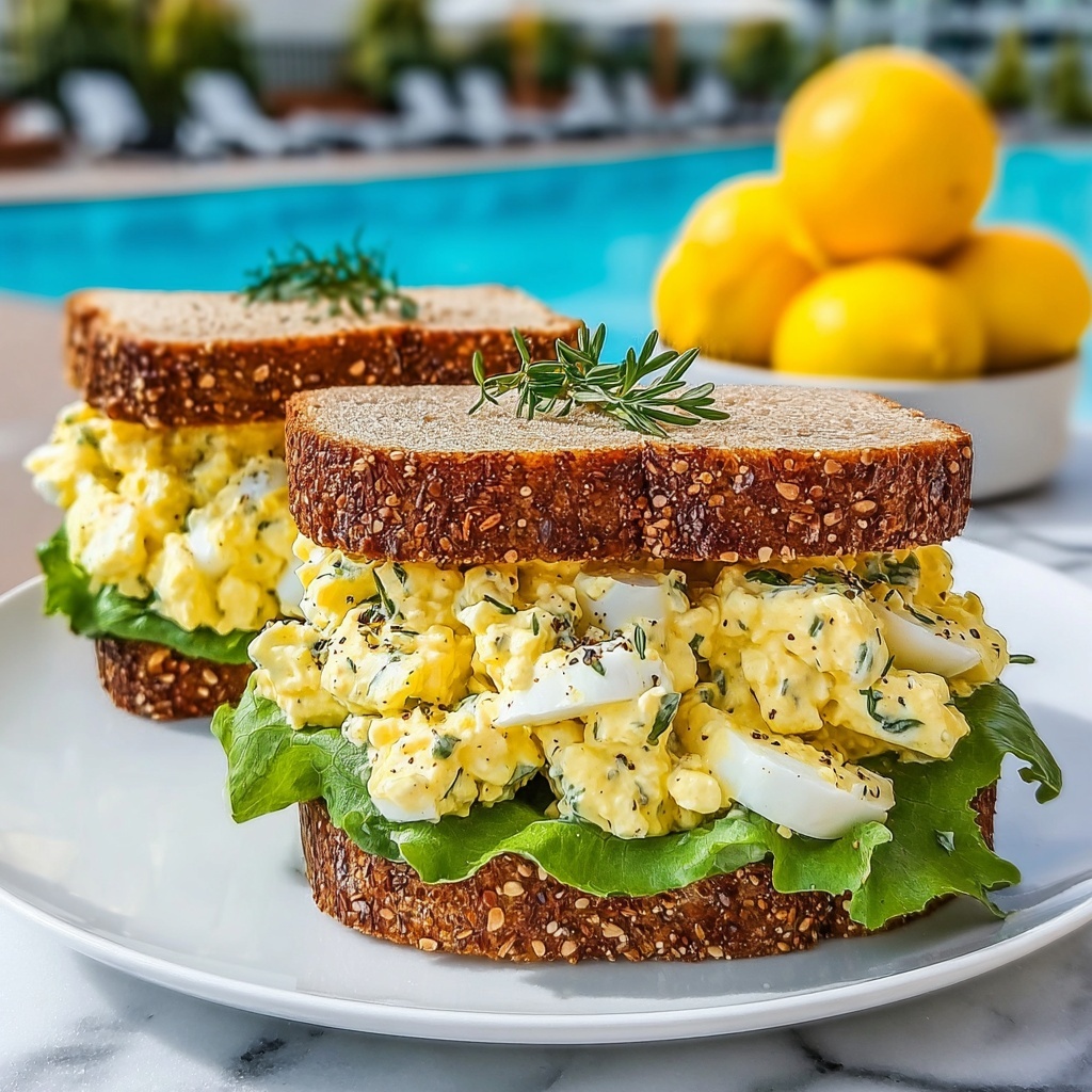 Quick 10-Minute Egg Salad Sandwich - Recipe Image