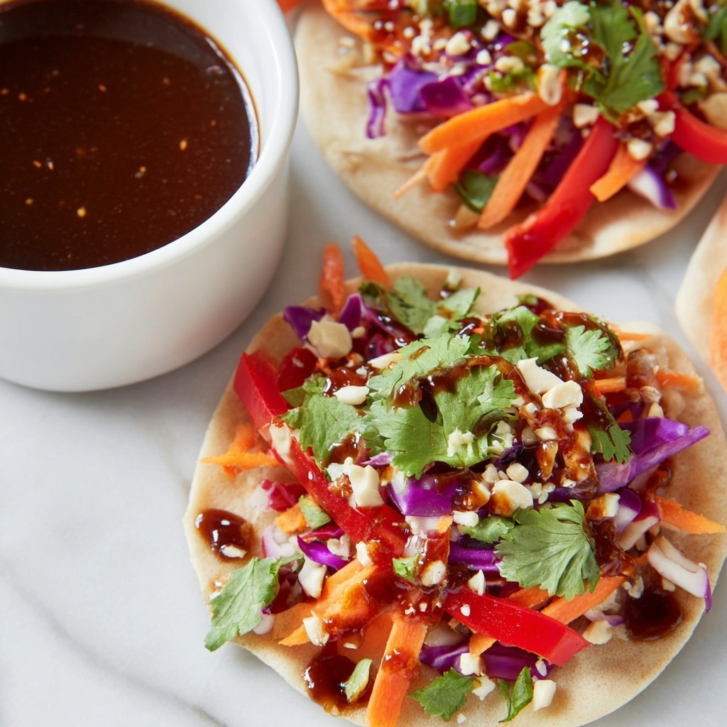 Chicken Pad Thai Tacos Recipe - Recipe Image