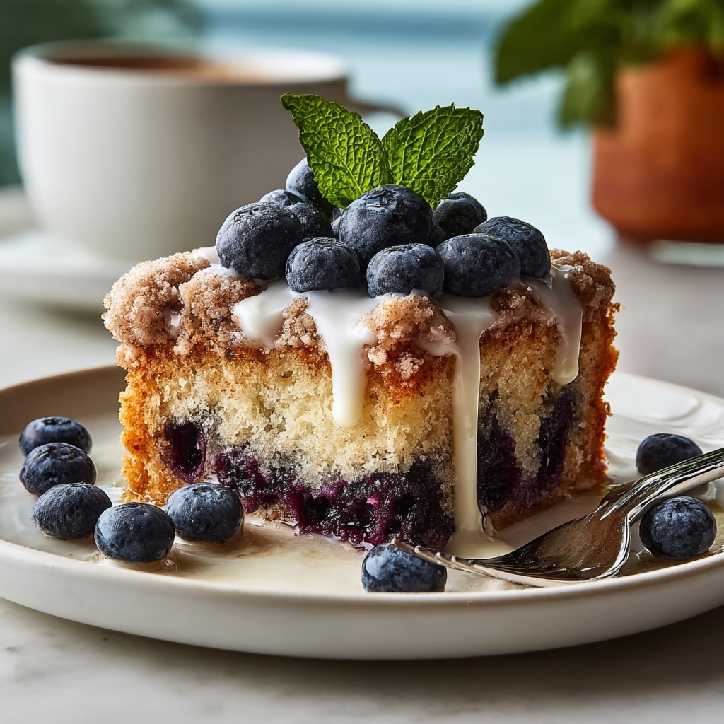 Blueberry Coffee Cake Recipe - Recipe Image