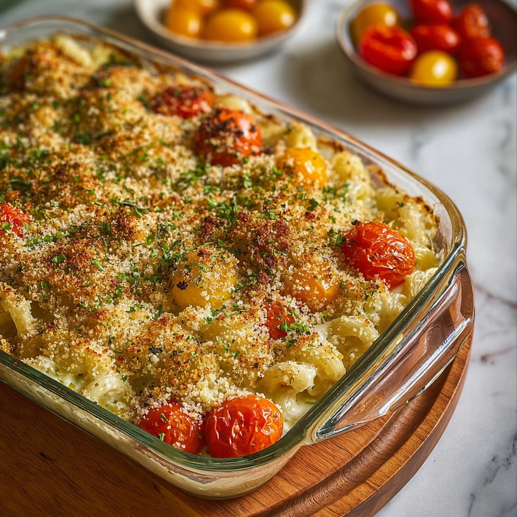 White Bean and Pesto Bake Recipe - Recipe Image