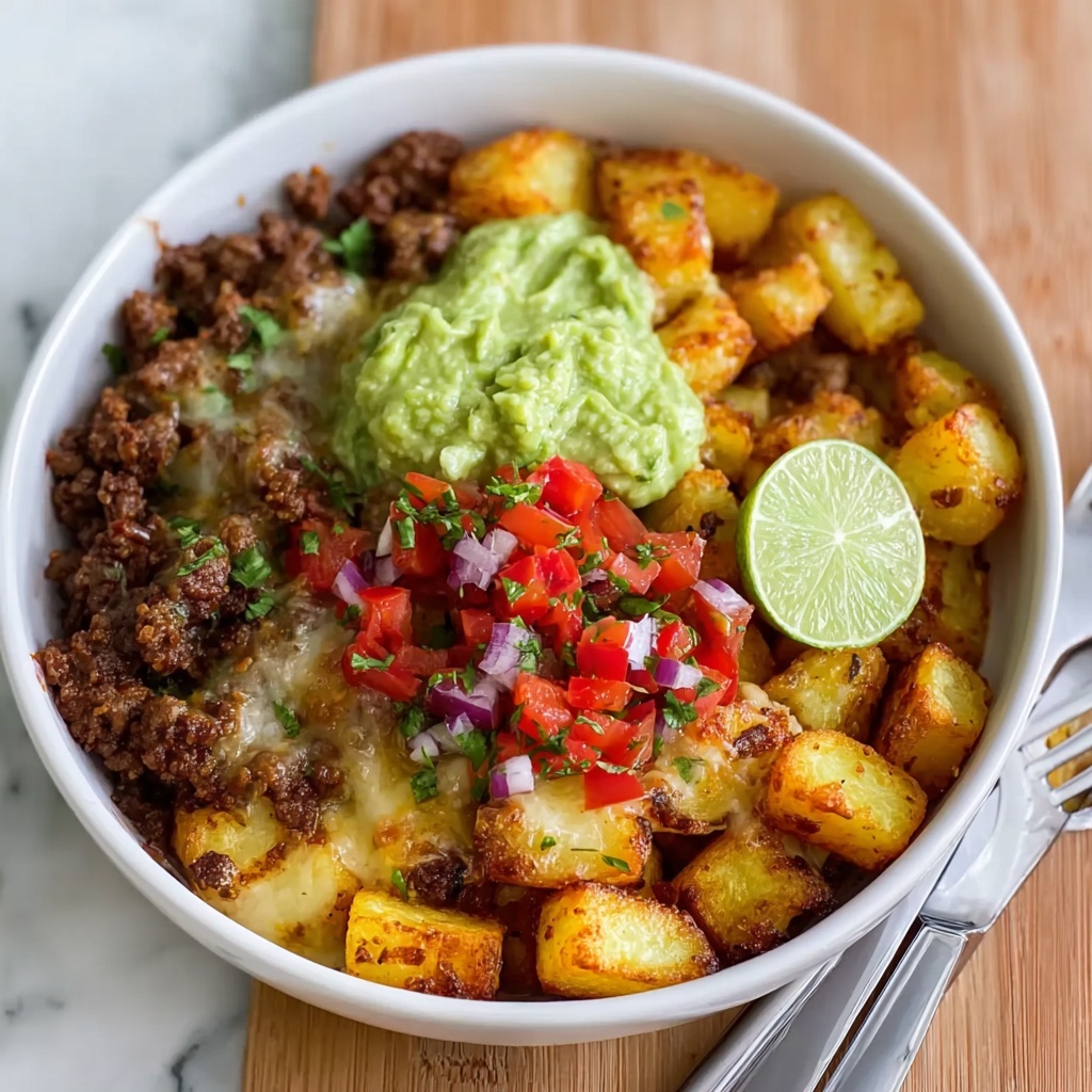 Loaded Potato Taco Bowl Recipe - Recipe Image