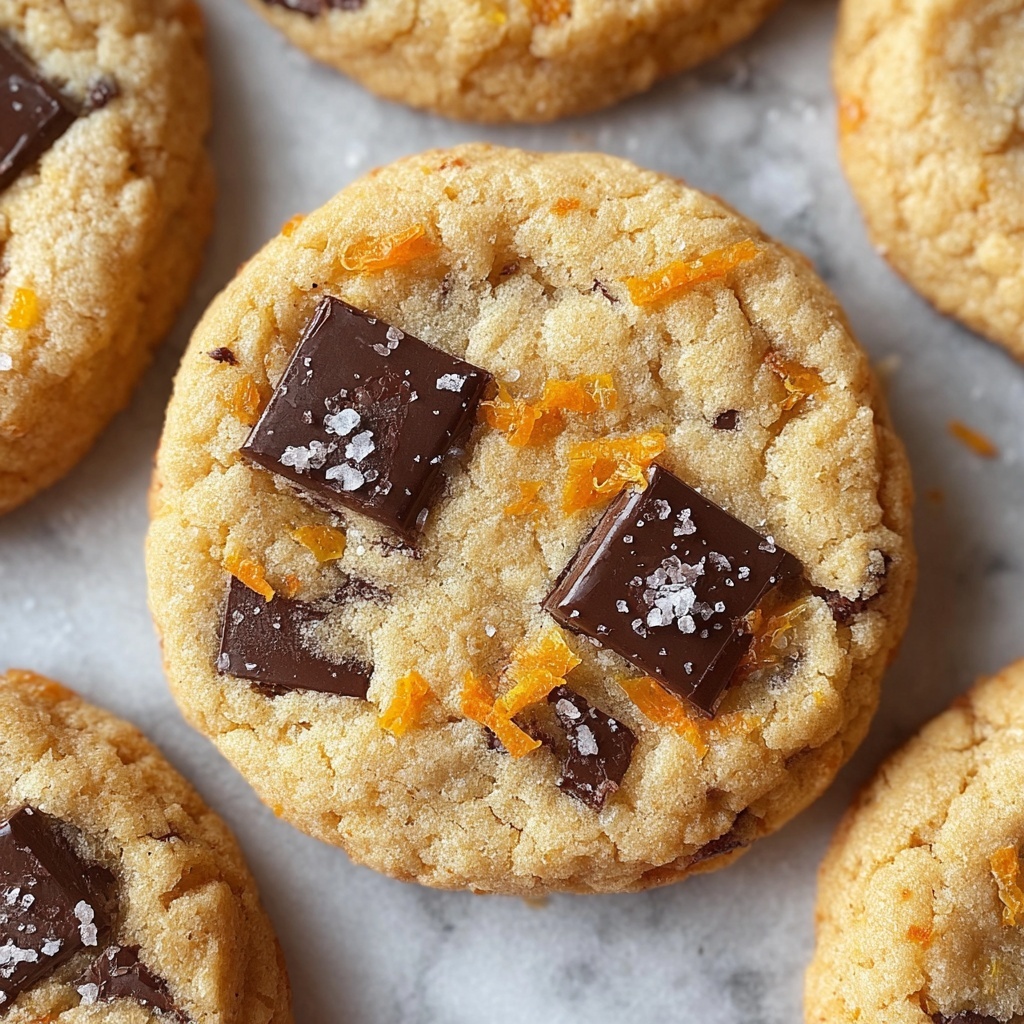 Orange Dark Chocolate Chunk Cookies Recipe - Recipe Image
