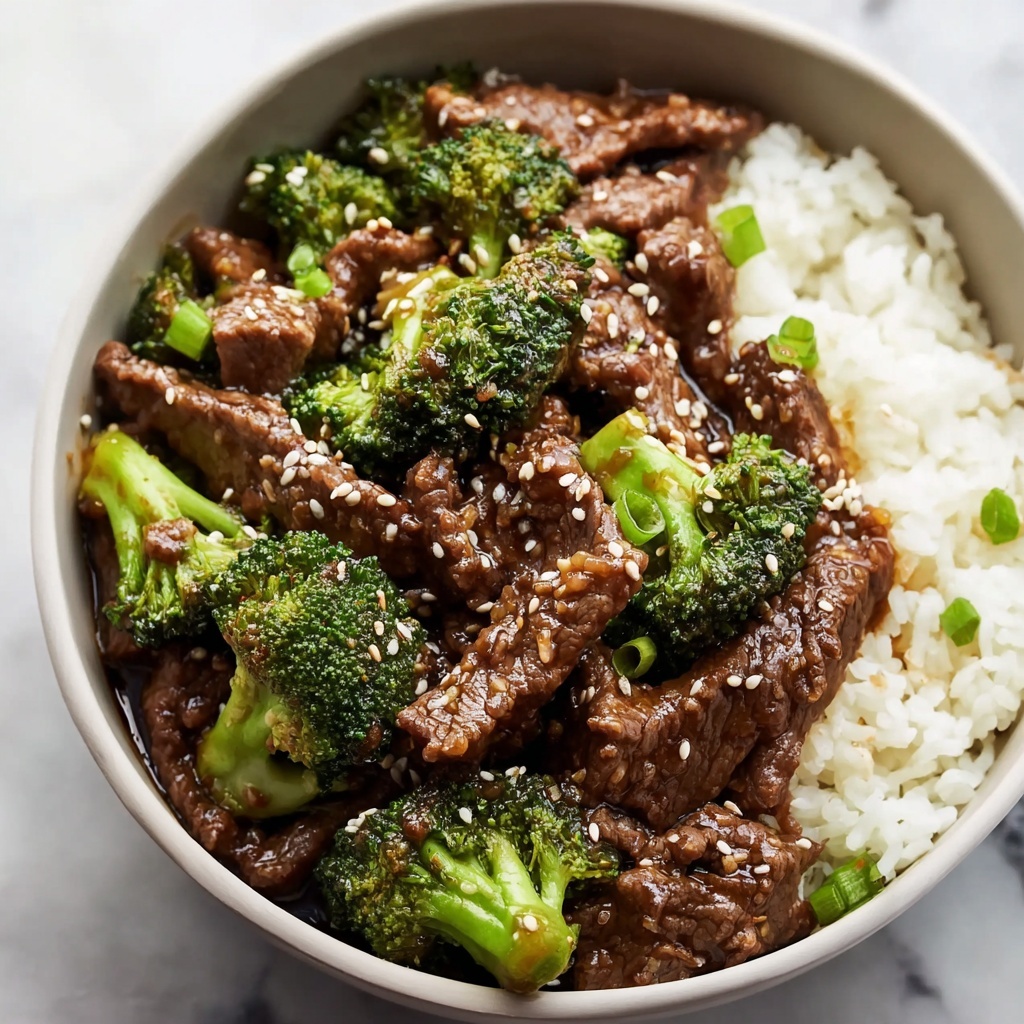 Savory Chinese Beef and Broccoli Recipe - Recipe Image