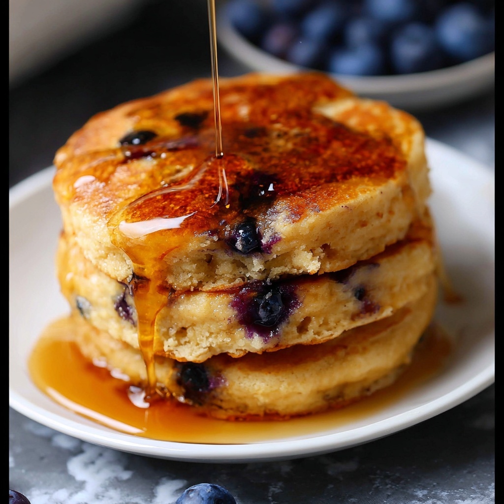 The Best Blueberry Pancakes Recipe - Recipe Image