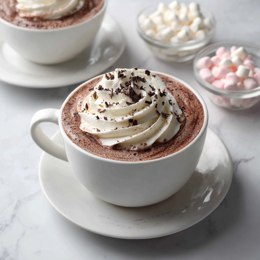 Rich Homemade Hot Chocolate Recipe - Recipe Image