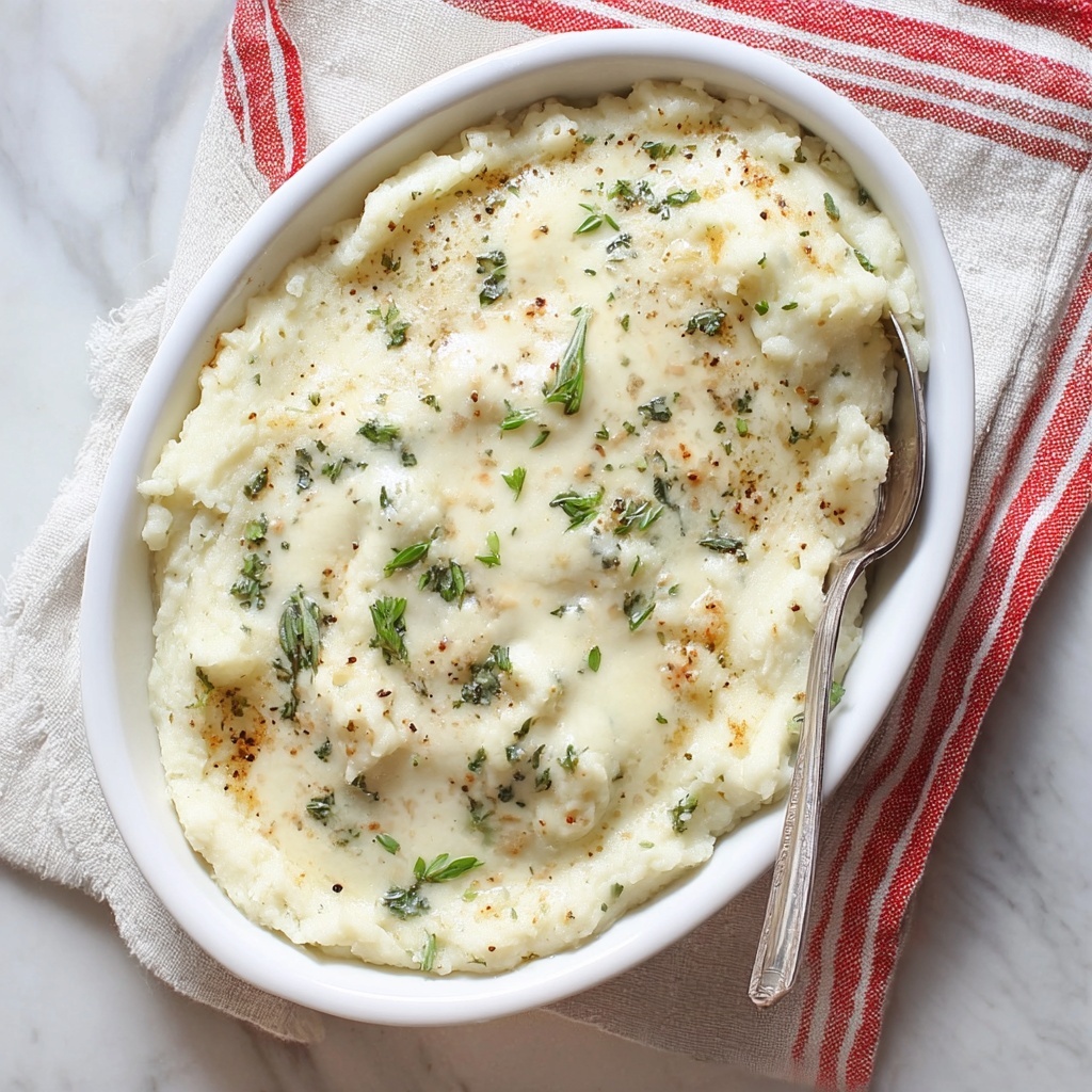 Blue Cheese Mashed Potatoes Recipe - Recipe Image