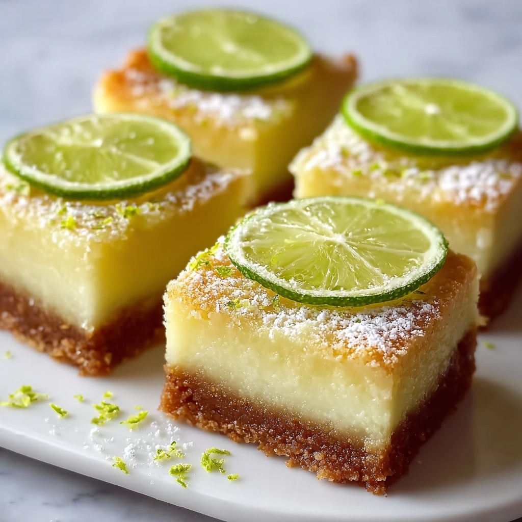 Key Lime Bars Recipe - Recipe Image