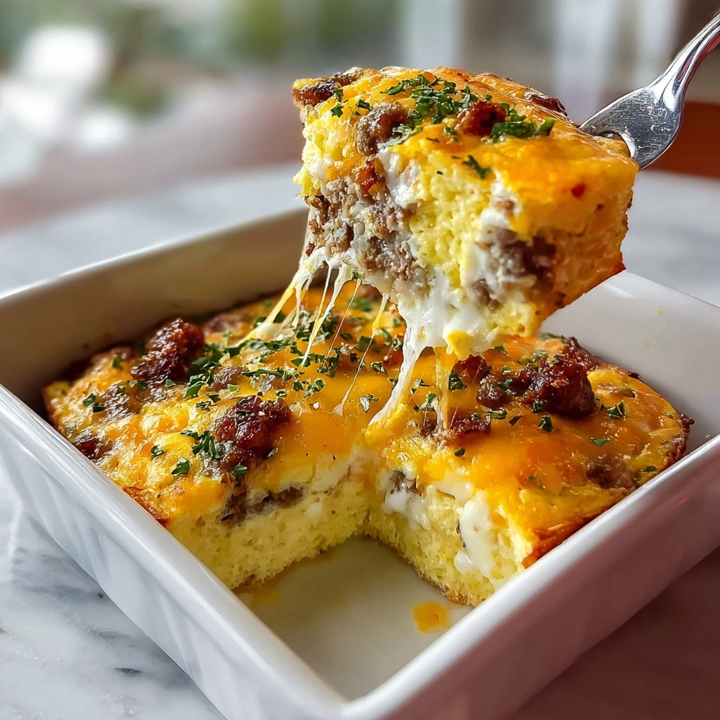 Sausage Breakfast Casserole Recipe - Recipe Image