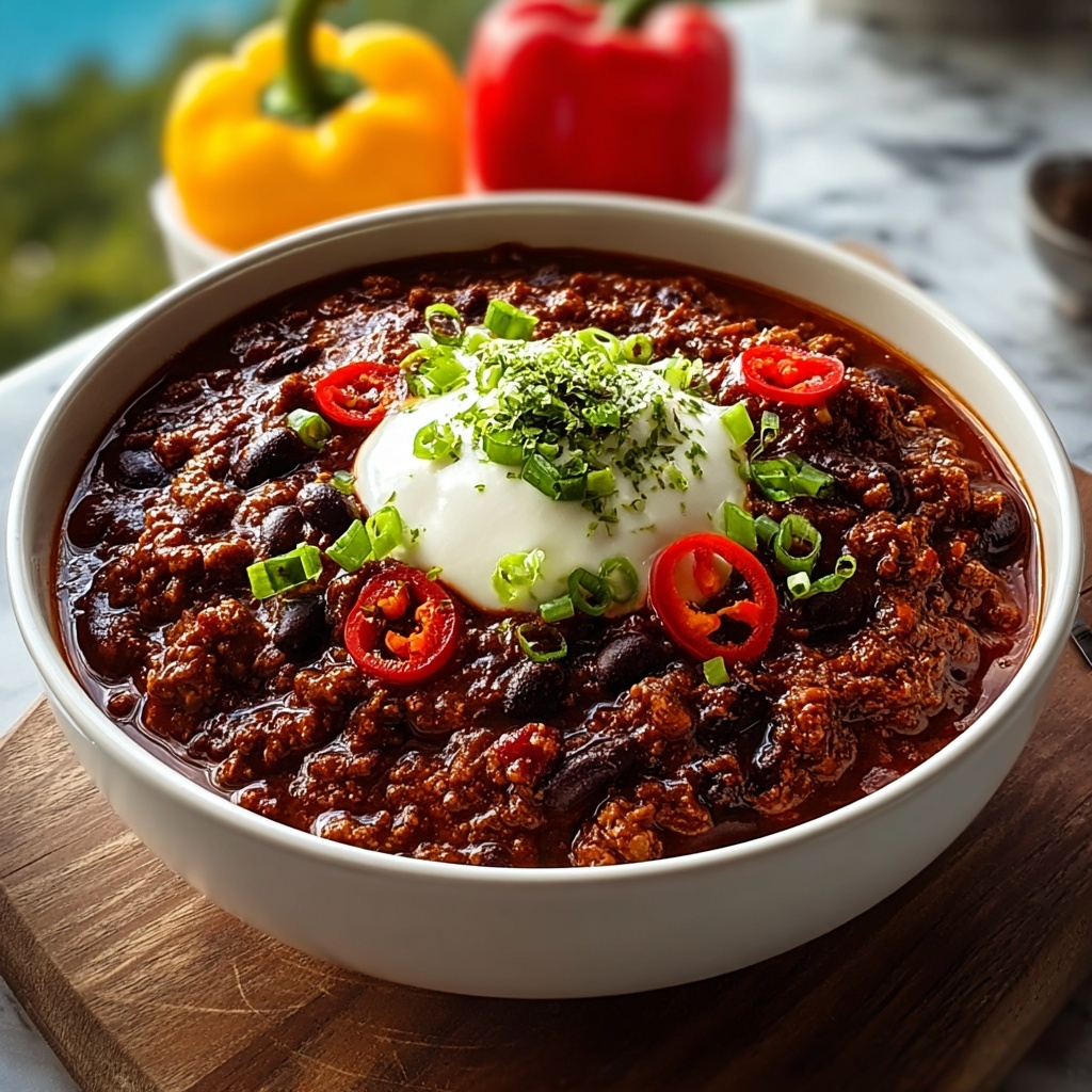 High Protein Turkey Chili Recipe - Recipe Image
