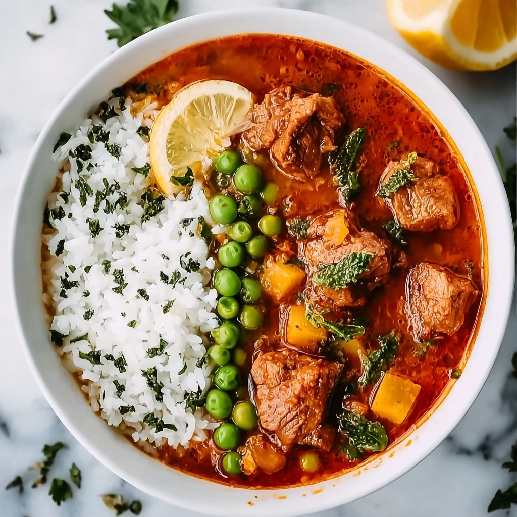 Delicious Bazella: Cozy Ribeye Steak and Peas Delight Recipe - Recipe Image