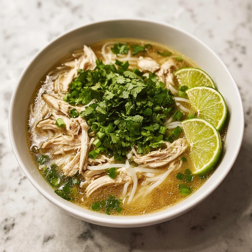 Lao Chicken Noodle Soup Recipe - Recipe Image
