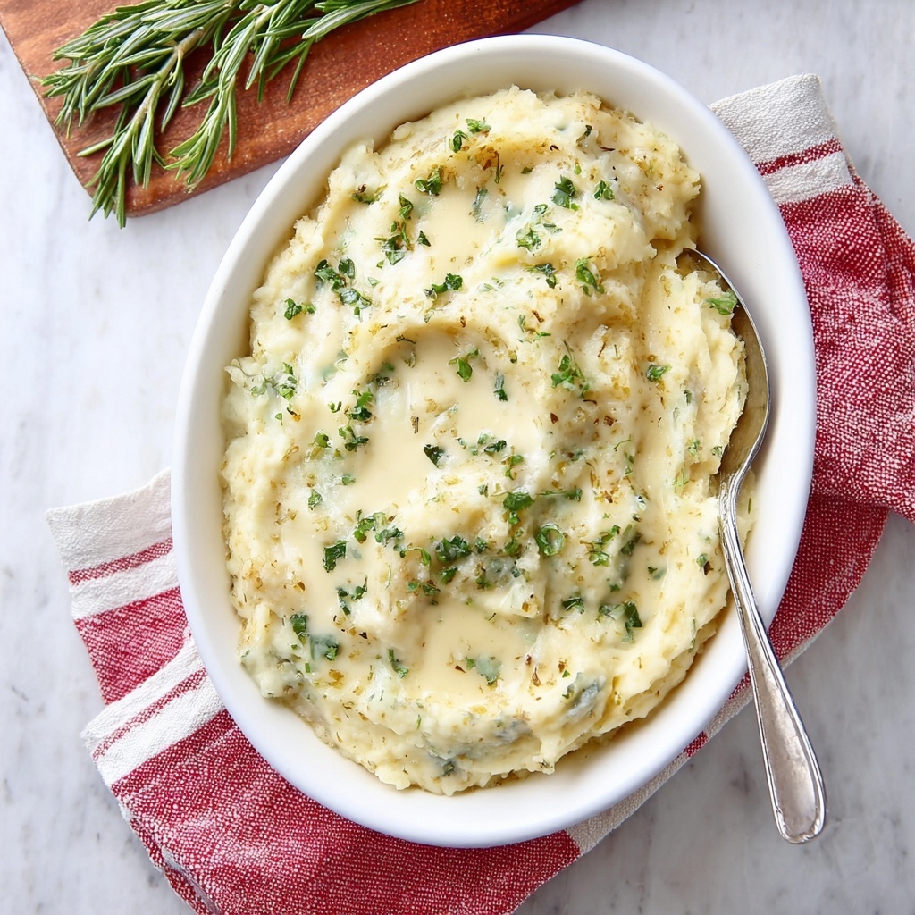Blue Cheese Mashed Potatoes Recipe - Recipe Image