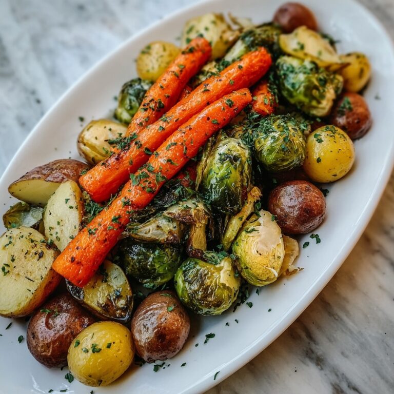 Cowboy Butter Roasted Vegetables: Crispy, Creamy Bliss! Recipe