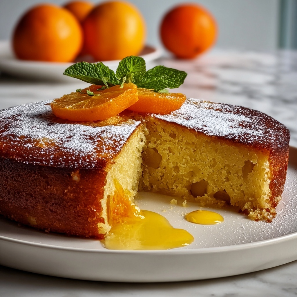 Whole Orange Cake Recipe - Recipe Image