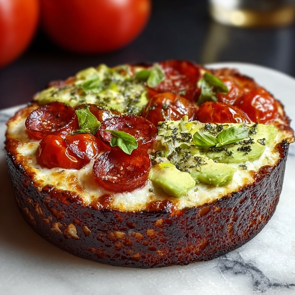 Cottage Cheese Pizza Bowl: A Quick, Healthy Delight at Home Recipe - Recipe Image