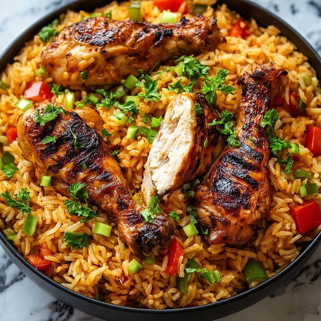 One-Pot Nando’s Portuguese Chicken and Rice Recipe - Recipe Image