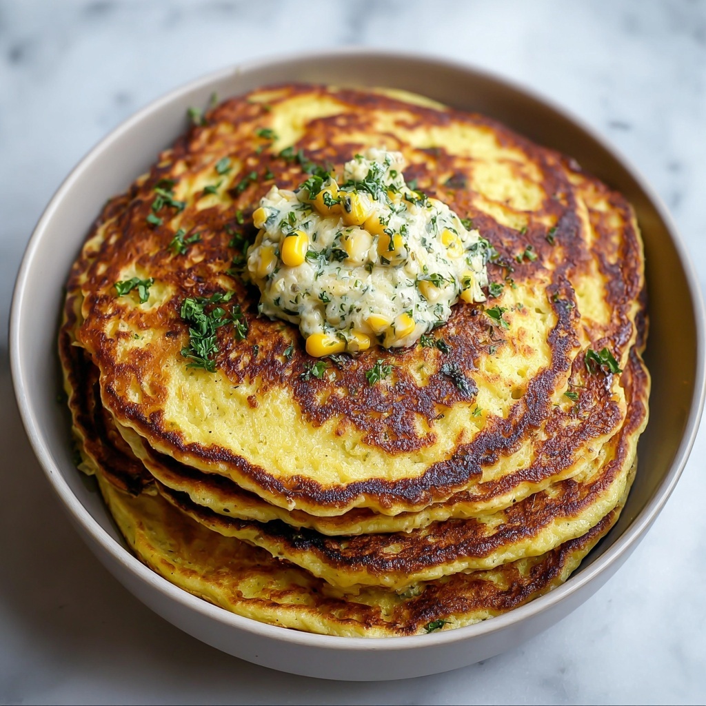 Venezuelan Sweet Corn Cachapas: Melt-in-Your-Mouth Delight Recipe - Recipe Image