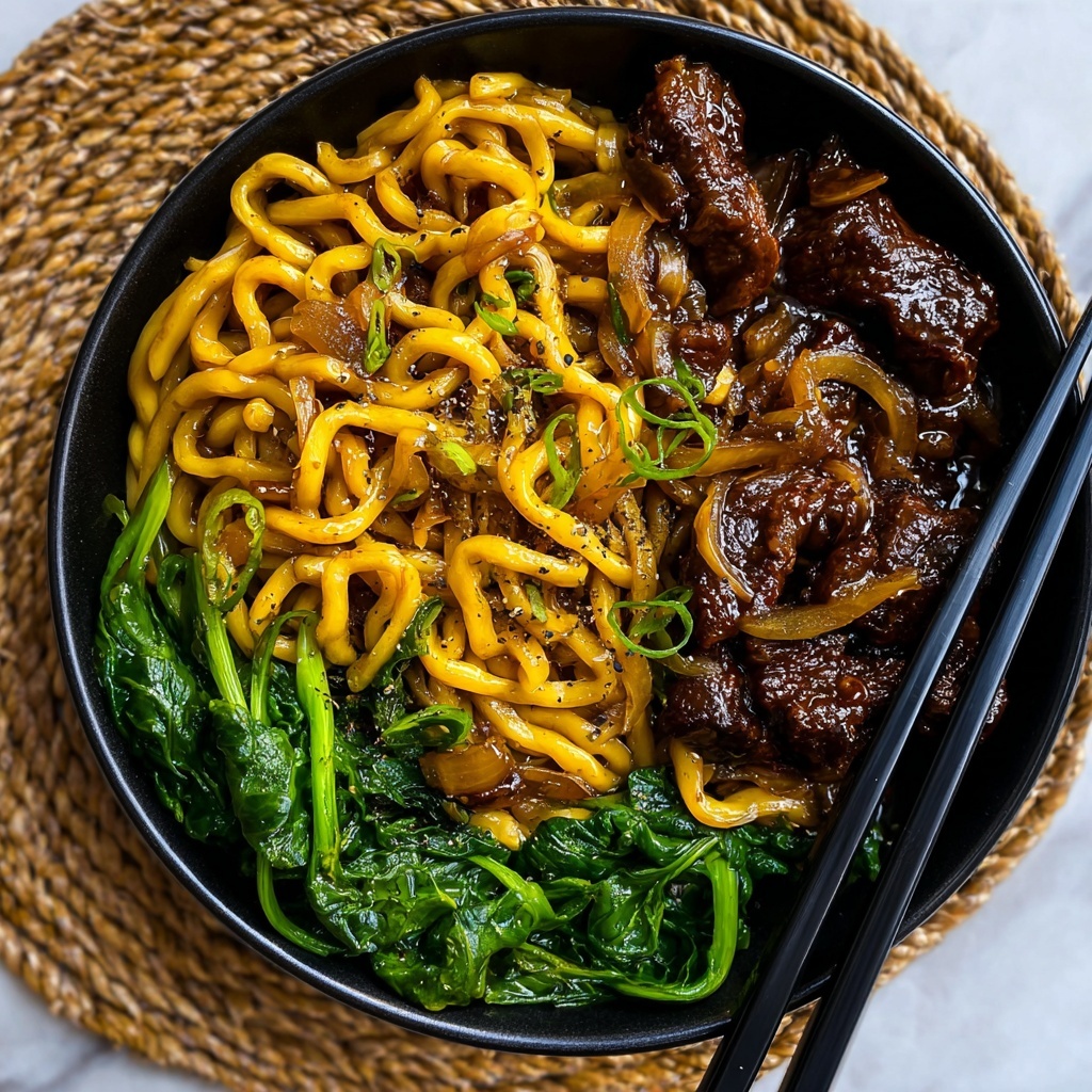 Black Pepper Beef Noodles Recipe - Recipe Image