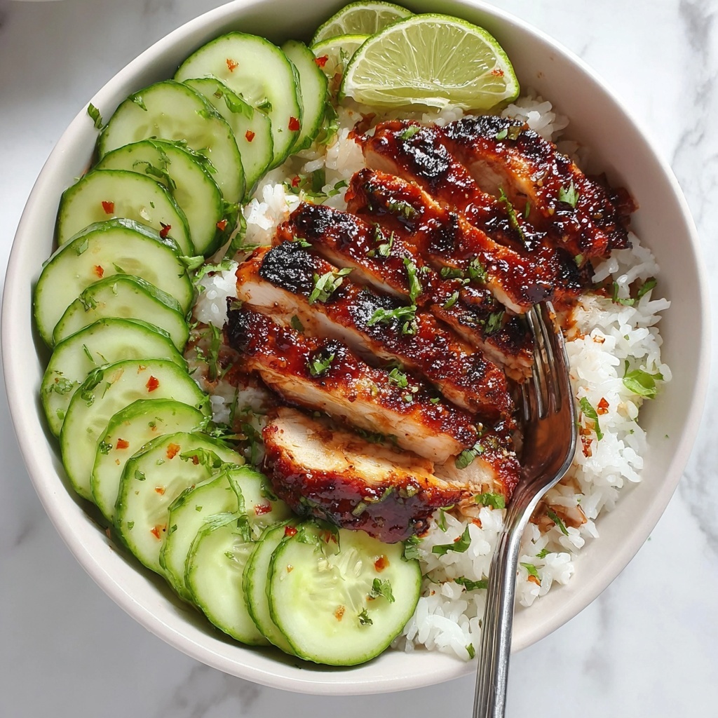 Grilled Thai Chicken with Sweet Chili Lime Sauce Recipe - Recipe Image