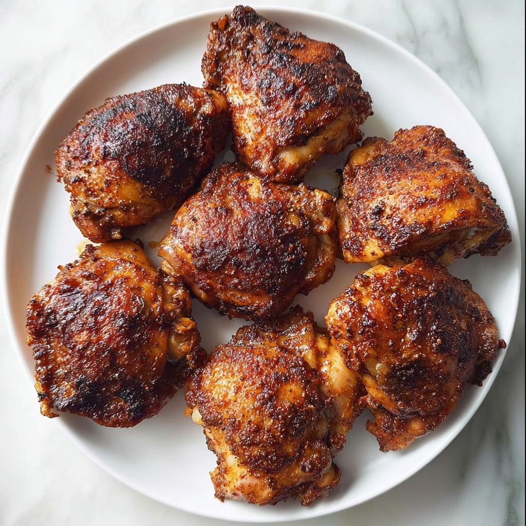 Delicious Ethiopian Chicken Thighs with Berbere Spice Recipe - Recipe Image