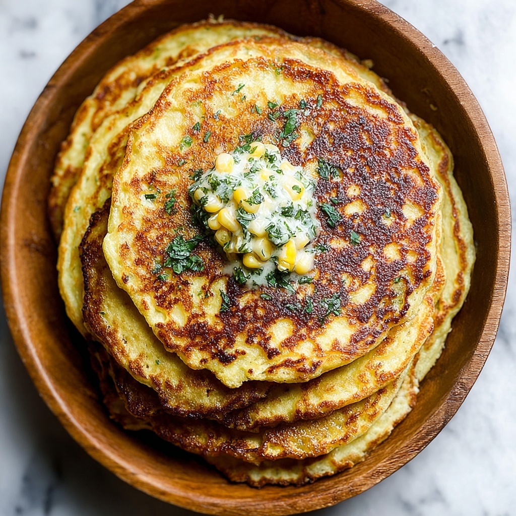 Venezuelan Sweet Corn Cachapas: Melt-in-Your-Mouth Delight Recipe - Recipe Image