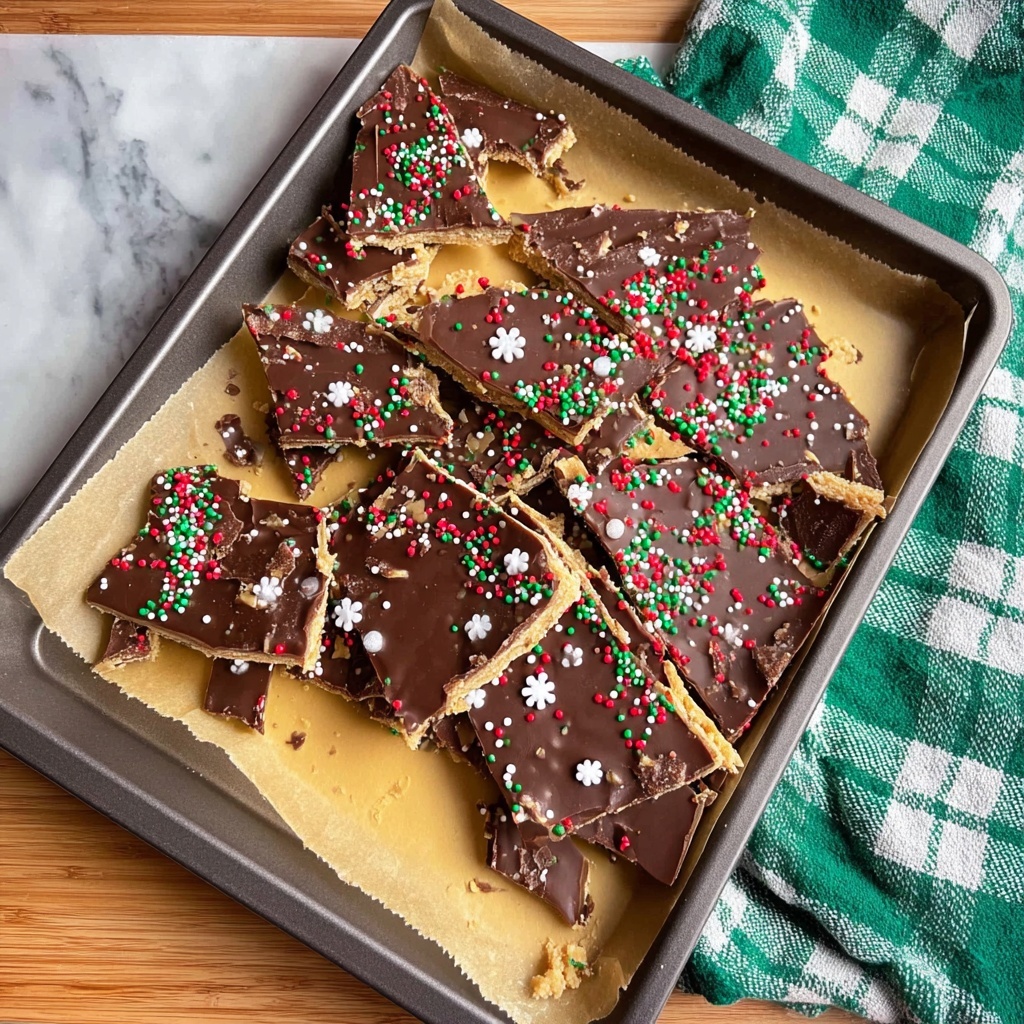 Christmas Crack (Cracker Toffee) Recipe - Recipe Image