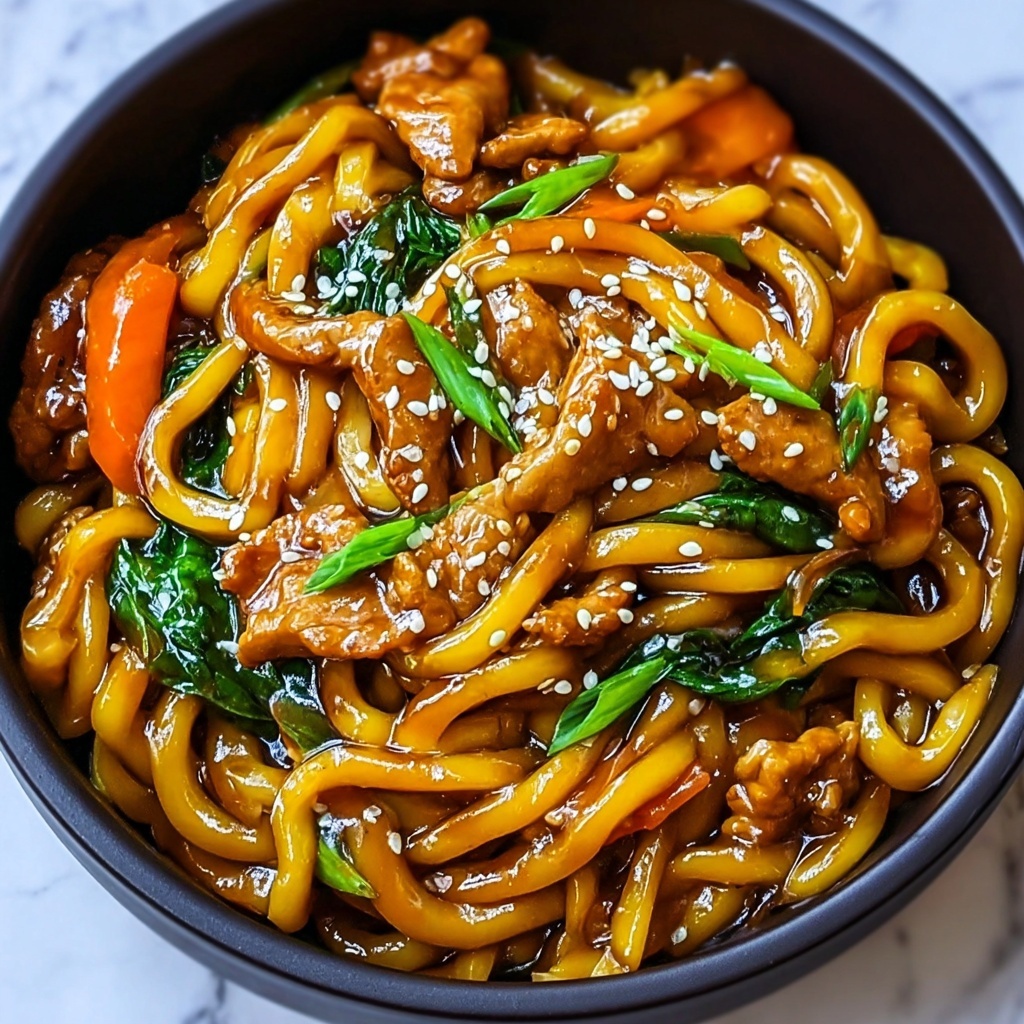 Yaki Udon Noodle Recipe - Recipe Image