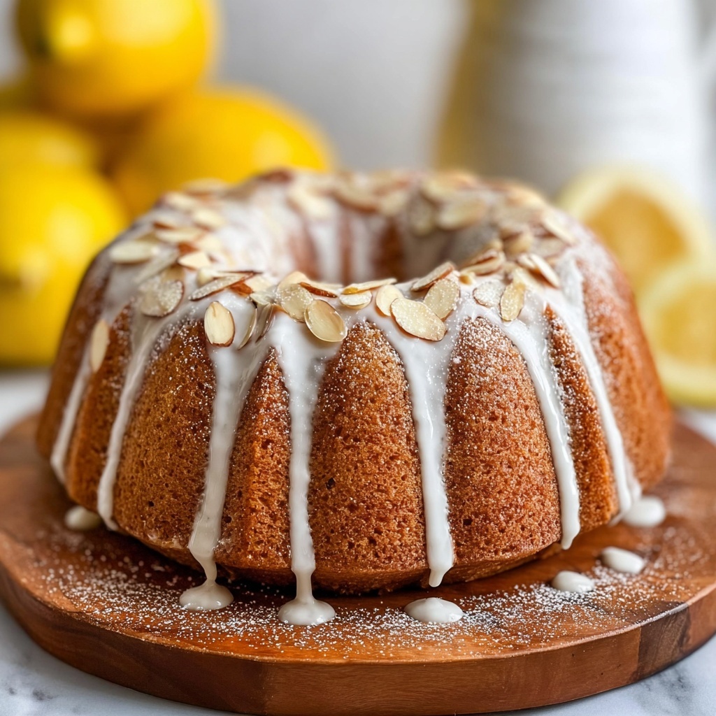 Limoncello Syrup Lemon Bundt Cake Recipe - Recipe Image