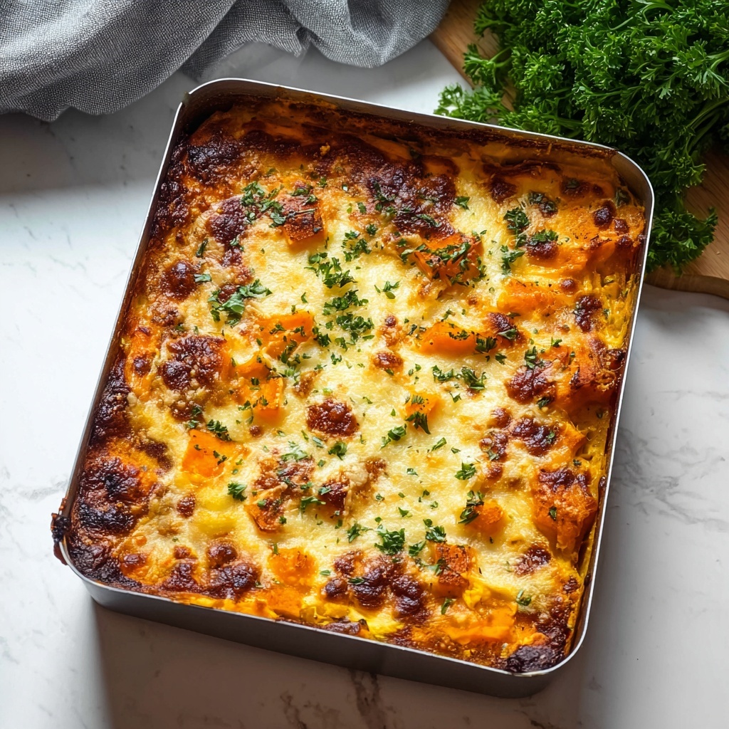 Easy Butternut Squash Casserole Recipe - Recipe Image