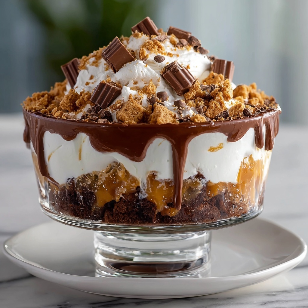 Chocolate Toffee Trifle Recipe - Recipe Image